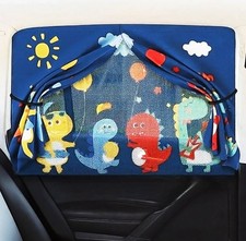 27"x20" Magnetic Double Layer Car Side Windows Shade