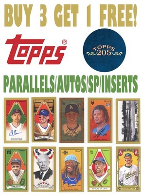2025 Topps T205 Parallels/Autos/SP/Inserts (BUY 3 GET 1 FREE!) You Pick/Choose