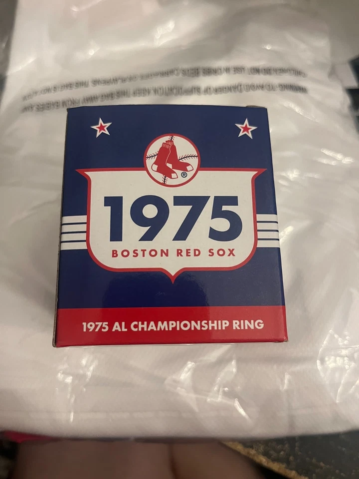 Boleto especial anillo 2025 Boston Red Sox 1975 SGA 7/2/25 nuevo en caja Foto 2 de 3