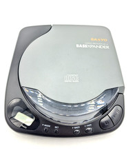 SANYO Compact Disc Player CDP-41 Portable BASSXPANDER- Tested  Working