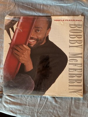 Bobby McFerrin Simple Pleasures Vinyl LP EMI Manhattan E1-48059 Near Mint