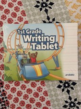 Abeka 1st Grade Student Writing Tablet New Se...