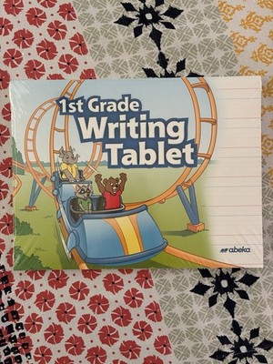 Abeka 1st Grade Student Writing Tablet New Sealed