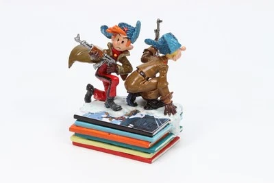 Figurine Spirou chez les soviets Pile et Face Pixi 4124 - Photo 1/4