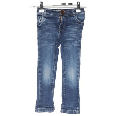 Papermoon, Jeans, Größe: 104, Blau, Baumwolle/Elasthan, Einfarbig, Denim #con