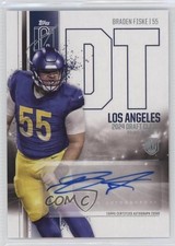 2024 Topps Signature Class Rookie Class Auto Braden Fiske #RCA-BF Auto 1oa8
