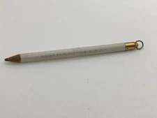 Vintage Eagle Pencil Co. Miniature Pencil Charm USA Brass Ferrule Loop