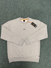 Image of Hugo Boss Sweatshirt Grey Size Large Brand New With Tags