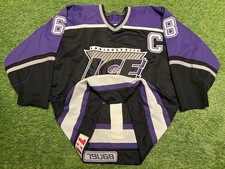 1994-95 AUTHENTIC BAUER INDIANAPOLIS ICE IHL HOCKEY JERSEY SZ 48