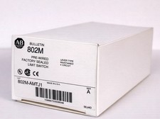 NEW IN BOX ALLEN BRADLEY 802M-AMTJ1 LIMIT SWITCH WITH 802T-W2 ROLLER LEVER