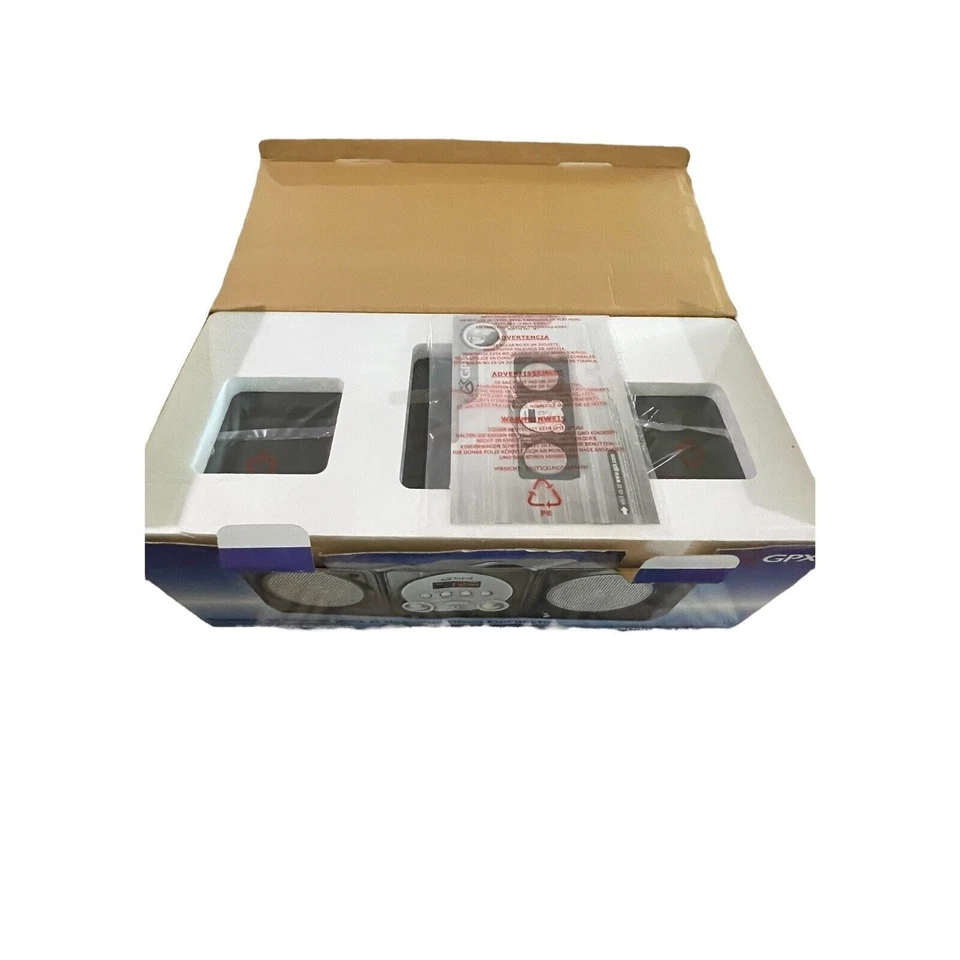 GPX HM1015 Compact Disc AM/FM CD Home Music System - Image 4 of 4