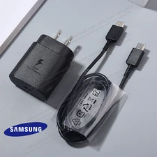 For Samsung A13 A17 A15 A16 A26 A36 5G 25W PD Super Fast Wall Charger &3ft Cable