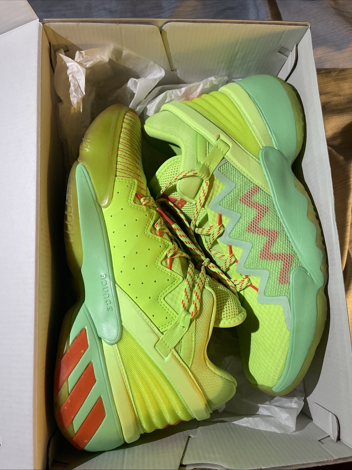 SAOLA Scarpe Adidas Don Numero 2 GCA Marvel Spiderman Uomo Taglia 10