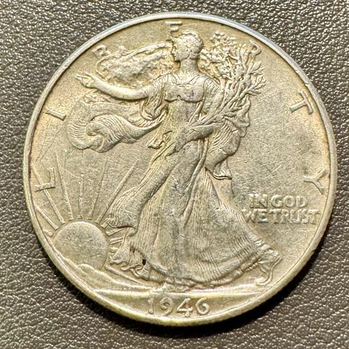 1946 San Francisco Walking Liberty 90% Silver Half Dollar