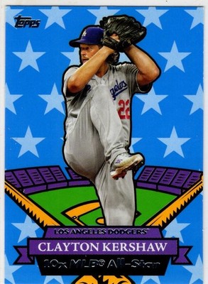 2025 Topps Archives All-Stars Clayton Kershaw No. 07AS-4 Los Angeles Dodgers