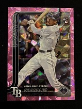 2025 Topps Update Series - Rookie Debut Chandler Simpson #US349 Pink Diamante RC