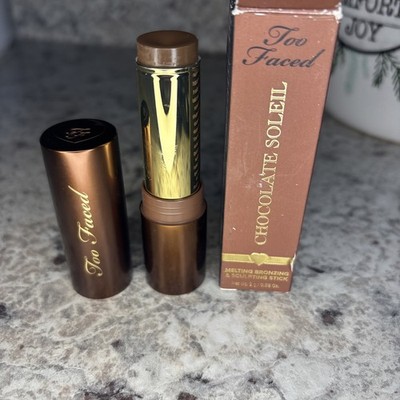 Too Faced Chocolate Soleil Melting Bronzing & Sculpting Stick CHOCOLATE LAVA NIB