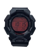 CASIO Quartz Wristwatch G SHOCK Digital Rubber Red Black GD 010BBR 1JF