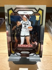 2024 Panini WNBA Monopoly Prizm Basketball Kamilla Cardoso Base RC #2 Sky