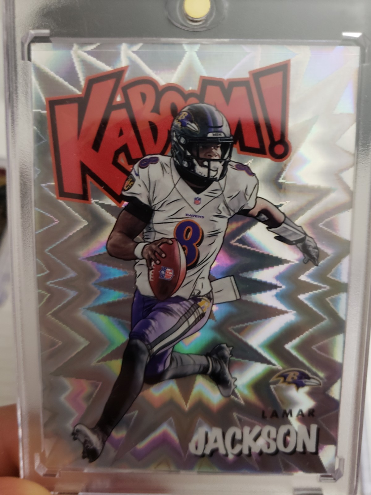 2021 Panini Absolute - Kaboom! Lamar Jackson #K35