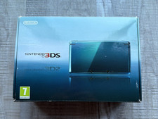 Nintendo 3DS, Aqua Blue, PAL, Complete, Boxed, Very Good Condition