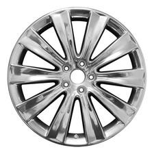 20x8 Factory Oem Polished Aluminum Wheel Rim For 2013-2016 Lincoln Mks 20x8 Factory Oem Polished Aluminum Wheel Rim For 2013-2016 Lincoln Mks