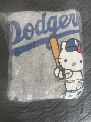Dodgers Hello Kitty Hoodie Sweatshirt Size Medium SGA | eBay