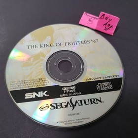 King of Fighters 97 SEGA Saturn COMPLETE Japanese box cib fighter 1997 japan