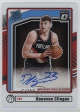 2024 Panini Donruss Optic Rated Rookie Signatures Donovan Clingan #304 Auto 1o52