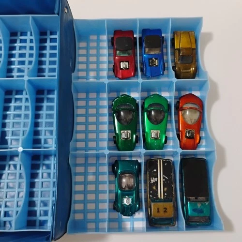 Hot Wheels 1968 Redline Lot-9 Sweet 16, Vtg Case Deora Beatnik Bandit Silo J-Car