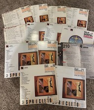 14 Laser Discs Karaoke Pop Rock Gospel Sing Along Various Artists 400 Songs