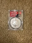 2020 Silver Eagle $1 MS 70 PCGS Donald J. Trump - 45th President