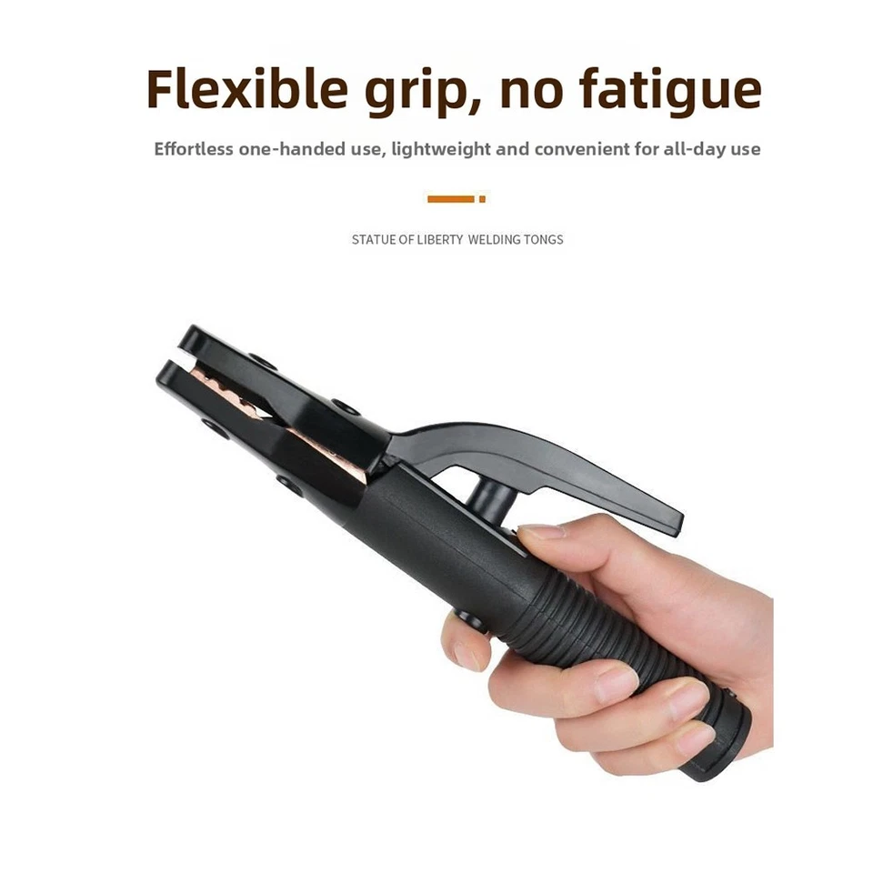 Electrode Holder Pure Copper Construction Flame-retardant Nylon Handle - Image 4 of 4