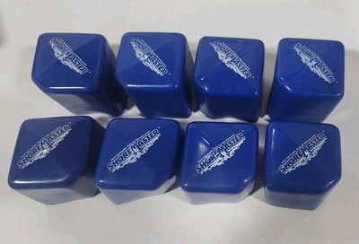 8 Blue Caps for ShoreMaster RS4, RS7, and TS9 Dock Legs Shore Master 