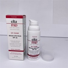 UV Clear Tinted Broad-Spectrum SPF 46 UVA/UVB Sunscreen, 1.7oz, EXP: 07/2026