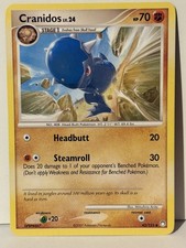 cranidos pokemon card value SL05_64/156 Kranidos This is of the Uncommon rarity. Cranidos SWSH274 - Black Star