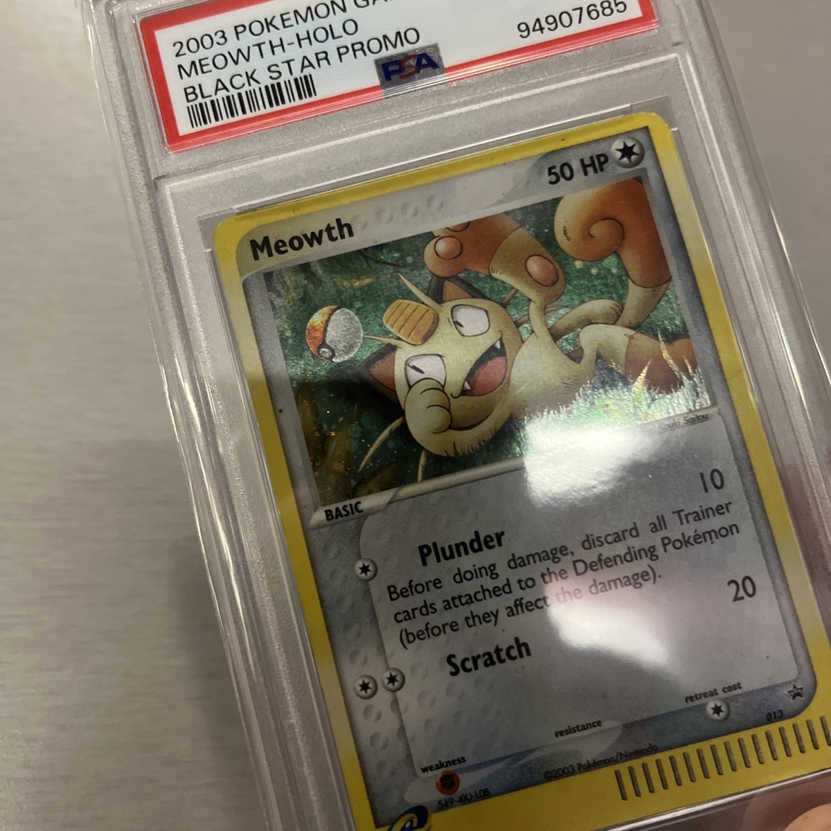 Meowth - 013 (EX Series Collector's Tin) 013 Nintendo Holo for sale online  | eBay