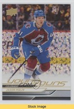 2024 Upper Deck Series 1 Young Guns Speckled Rainbow Foil Jason Polin READ 1tf5