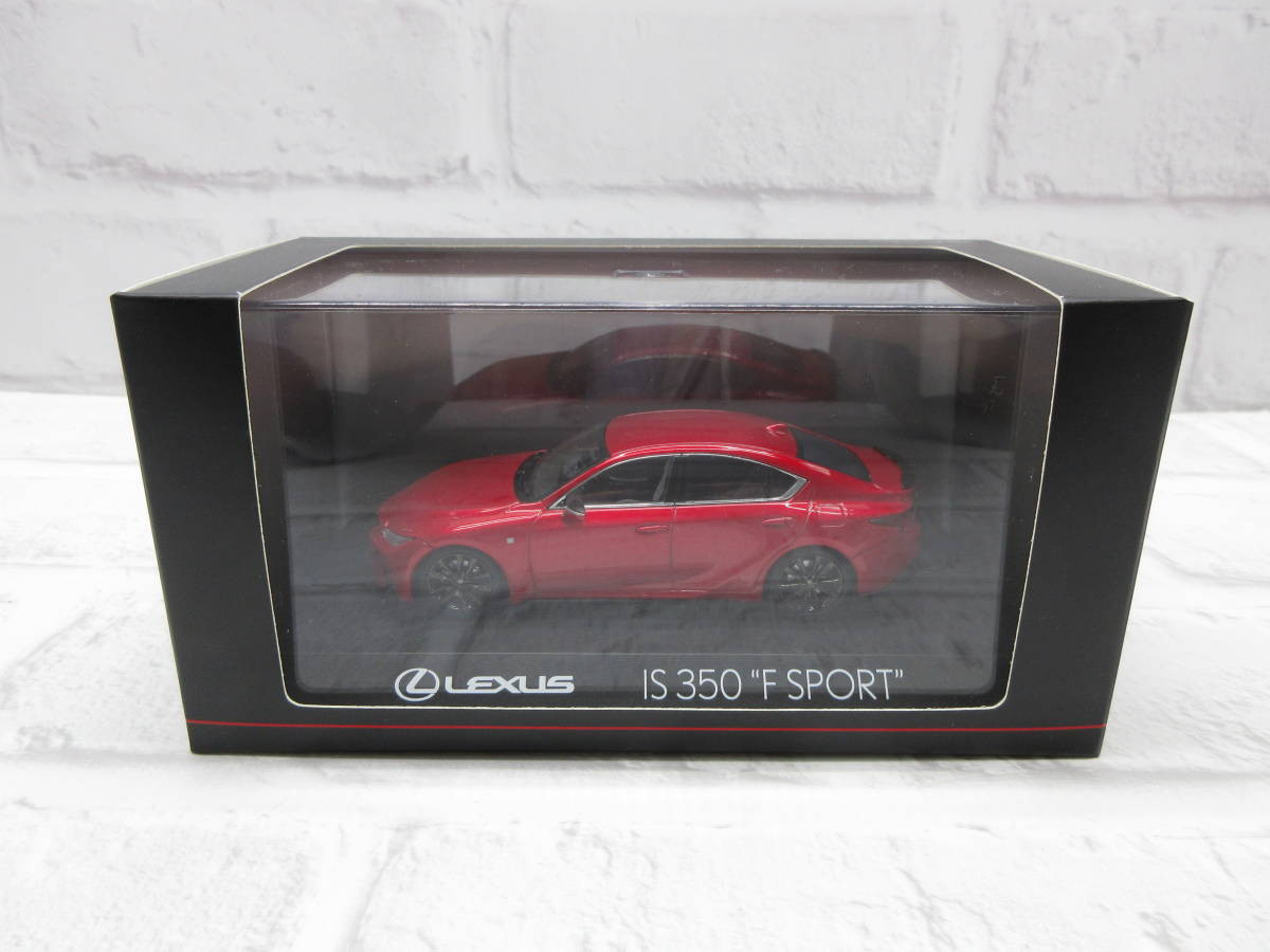 Kyosho 1/43 Lexus IS350 F Sport Radiant Red Model Car Kyosho 1/43 Lexus IS350 F Sport Radiant Red Model Car