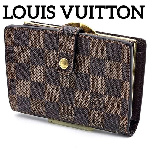 Louis Vuitton Portomonevier Viennois Wallet Damier Clasp Pre-Owned From Japan
