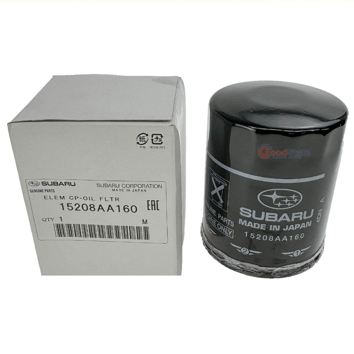 GENUINE Subaru FORESTER IMPREZA LIBERTY XV 15208-AA160 Oil filter