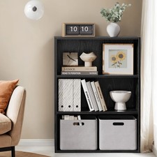 3-Tier Adjustable Bookcase