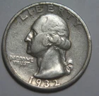 1932-S Washington Head Silver Quarter - Key Date - 25C - No Reserve!