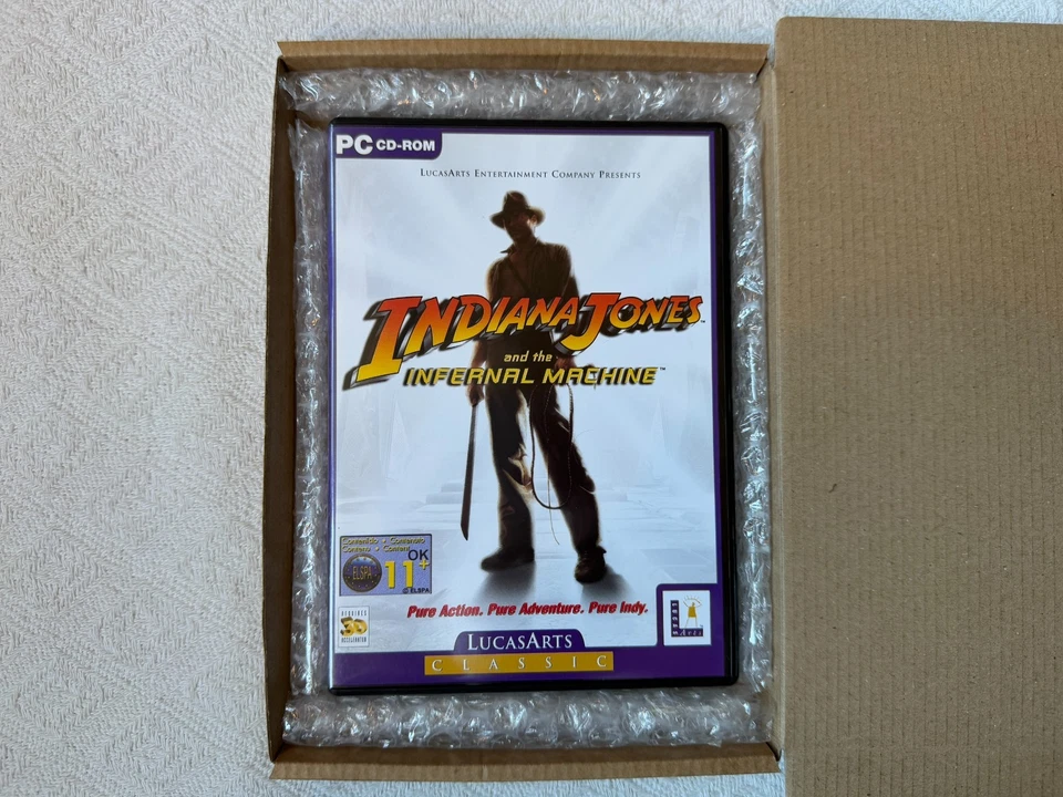 Indiana Jones and the Infernal Machine PC - VGC CIB - High Quality Packing - Image 2 of 4