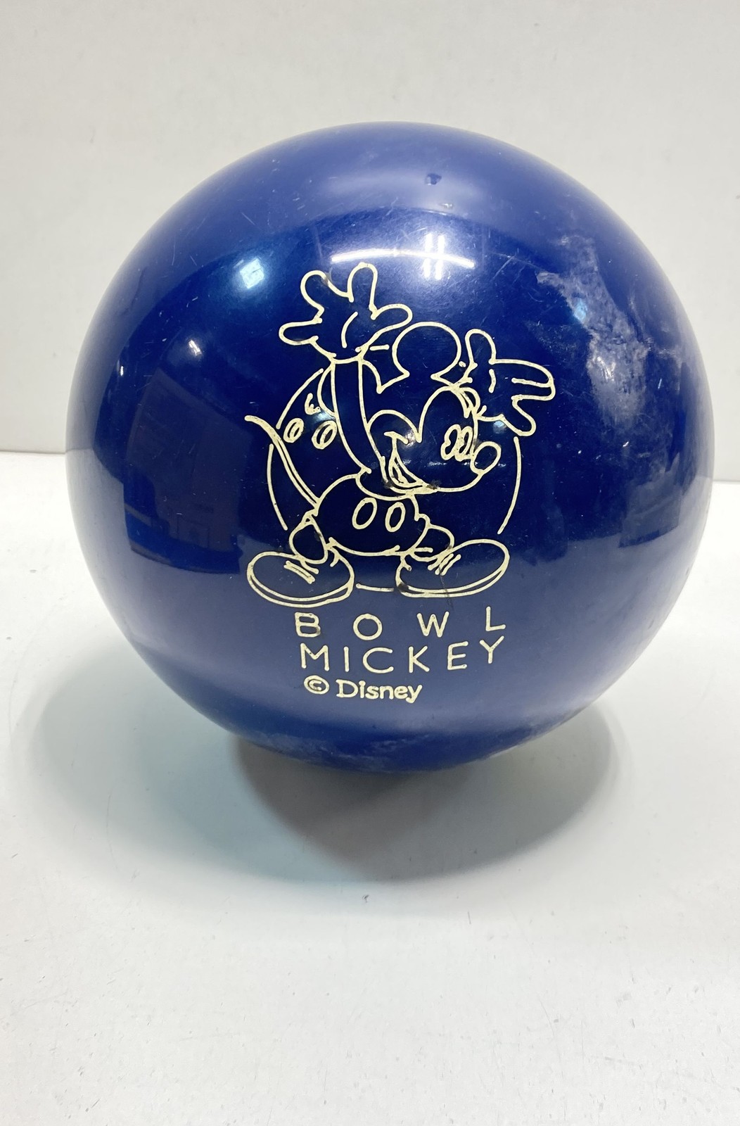 Brunswick Pearl Bowling Ball Blue Disney Mickey Mouse FG0083