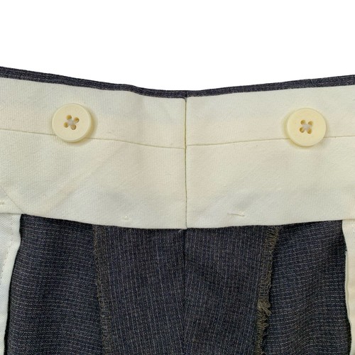Hombres 40 S Brooks Brothers Madison Fit Gris Carbón Franela Peso Micro Tejido - Imagen 18 de 24