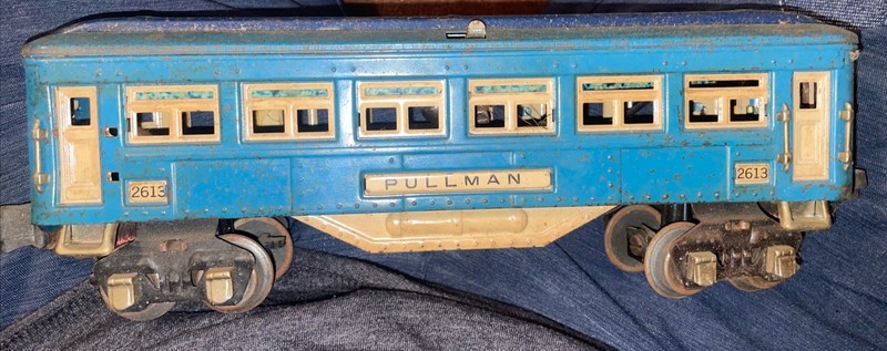 O Gauge Tinplate 2600 Series  2613 Two Tone Blue