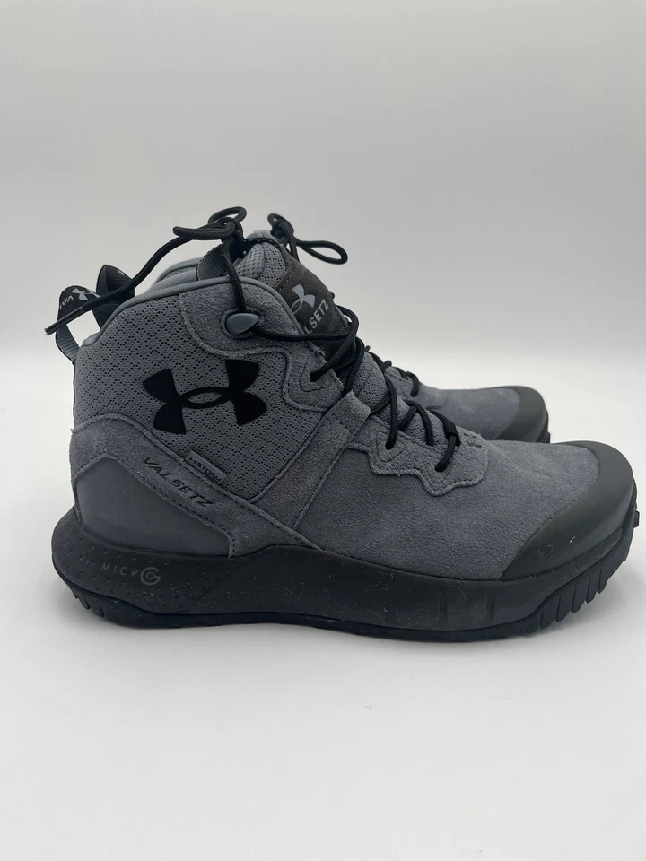 Botas medias Under Armour UA Micro G Valsetz 3024334-101 para hombre talla 8 carbón/negro Foto 3 de 4