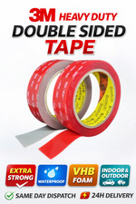 3M™ VHB™ DOUBLE SIDED TAPE HEAVY DUTY ADHESIVE STRONG STICKY MOUNTING ROLL