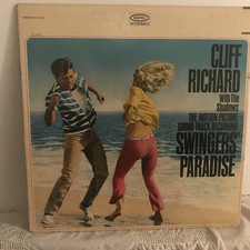 CLIFF RICHARD: swinger's paradise soundtrack EPIC 12" LP 33 RPM